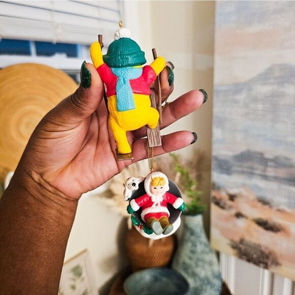 Set of 2 Rennoc & Disney Hallmark Christmas Ornaments. - Picture 6 of 10